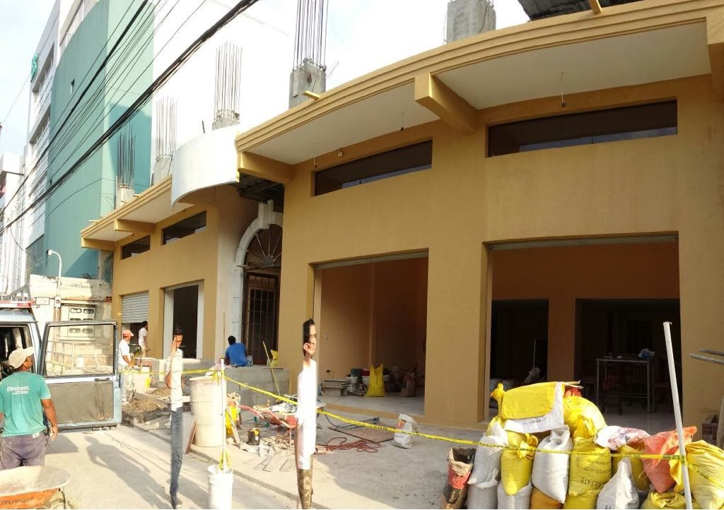 Obra de construcción de INMAGLOP en Guayaquil